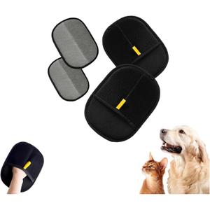 Electrostatic Pet Hair Removal Gloves,Reusable Cat Dog Grooming Gloves,Pet Hair Remover Gloves for Dog Cat Hair Removal from Furniture, Carpet, Clothes & Bedding(2 pcs)