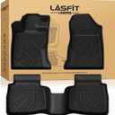 LASFIT Floor Mats for Subaru Outback 2026, All Weather TPE Custom Fit Floor Liners Easy Clean Durable No-Curling 1st & 2nd Row Mats for Outback 2026 Car Accessories, Black