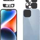 Privacy Cover Compatible for iPhone 14 /iPhone 14 Plus Front Camera Cover,Protect Privacy and Security But Not Affect Facial Recognition2Pack