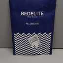 BEDELITE Satin Body Pillow Cover, Super Soft and Cooling Body Pillow Pillowcase for Hair and Skin, Breathable Silky Full Long Pillowcase Cover(20"x54", Black)
