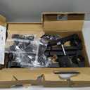 MOUNTUP Quad Monitor Stand, 4 Monitors Desk Mount for 17 to 32 inch Computer Screens, Fully Adjustable Stacked Mount with Tilt Swivel, 4 Heavy Duty Monitor Mount, Holds up to 17.6lbs per Arm, MU3007