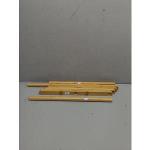 7 Wooden Components 19" (Natural Color)
