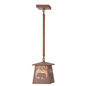 Vintage Outdoor Pendant Light Fixture for Porch Gazebo
