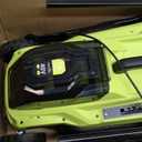 SnapFresh Electric Lawn Mower Cordless - 40V (2 x 20V) 16 Brushless Push Lawn Mowers with 4.0Ah Battery x 2 and Fast Charger Included - Battery Operated Lawn Mower with Bagger