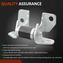 Left Driver Side Front/Rear Lower Door Hinge Compatible with Dodge Charger Durango Chrysler 300 2013-2023, Jeep Grand Cherokee 2013-2021 Replace# 55113665AI