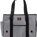 Striped Cat Carrier Dog Carrier Cat Carrier Dog or Pet Dog Bag Handbag Carry Bag Shoulder Bag for Small Dogs Puppies
