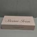 Travel Steamer Iron Portable, 180 Rotatable Press Iron Handheld, No Ironing Board Needed, 2X Larger Leak-Proof Tank, Quick De-Wrinkle, Sharp Creases, 3 Temp Settings, optional Steam, Home,Cruise,Dorm