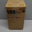 Minetom C9 Christmas String Lights, 100 Ft LED Commercial Outdoor Christmas Lights with 100 Strawberry C9 Bulbs, Waterproof Connectable UL Certified for Outdoor Indoor Roofline Backyard Xmas Decor