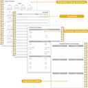 2026-2027 Daily & Monthly Planner Calendar - Daily Planner Calendar One Page Per Day from July 2026 to June 2027, Flexible Cover, 7" x 10", Storage Pocket, Green Leaf