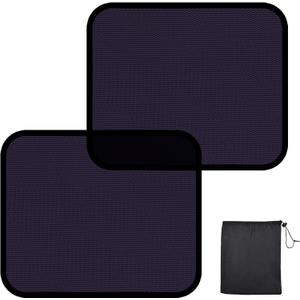 ZATOOTO Car Window Shades Car Window Shade for Baby Semi-Transparent Sun Blocker UV & Privacy Protection for Camping, Napping, and Relaxing Auto Covers 2 Pack,15.75 * 13.78 in