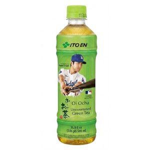 12 Pcs Oi Ocha Unsweetened Green Tea, BB Date 05/15/26