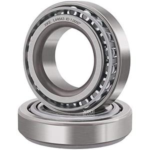 XiKe 2 Set Wheel Bearings SET14 - L44643/L44610 - ID 1.0000" x OD 1.9800",Tapered Roller Bearings Cup and Cone, Fits for Very Many Car and Trailer Axles.