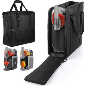 Eccliy Carrying Bag Compatible with Ninja Slushie Machine Fs301 & Fs300, Portable Outdoor Frozen Drink Maker Travel Bag Case Side Opening Thickly Padded for Protection Slushie Machine Accessories