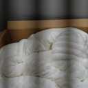 Bedsure GentleSoft Blankets Queen Size for Bed - Cozy Soft Sofa Couch Cover Blankets for Women, Cute Large Bedding Fleece Throws for Girls, Off White, 90x90 Inches