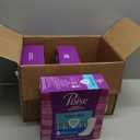 Poise Ultra Thin Incontinence Pads & Postpartum Pads for Bladder Leaks, 4 Drop Moderate Absorbency, Regular Length, 144 Count, Packaging May Vary (REGULAR/NON-WINGED)