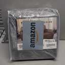 Pfrstuv Couch Cover Leather Look 3 Seater Couch Sofa Cover 1-Piece Sofa Slipcover Stretch Furniture Protector with Elastic Bottom & Pockets(Sofa, Light Grey)