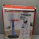 Toddler Basketball Hoop Indoor Outdoor for Kids 1-3, Height Adjustable Kids Basketball Hoop with 3 Balls, Portable Mini Basketball Goal Yard Pool Sport Toys for Baby Boys Girls Age 3 4 5 (Blue)