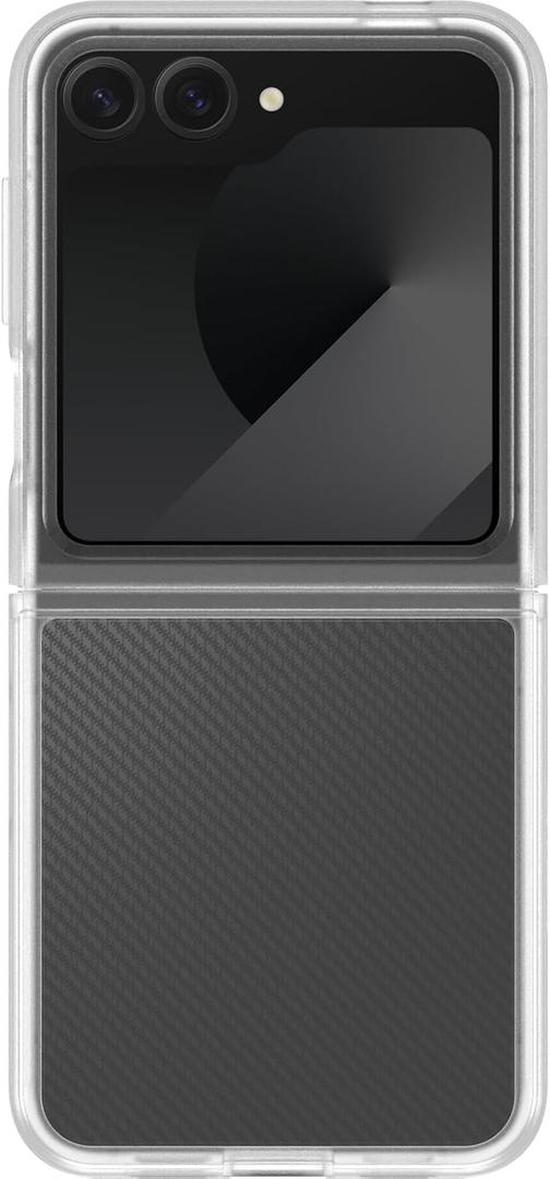 OtterBox Galaxy Z Flip6 Thin Flex Series Case - Clear, Ultra-Slim, Hard case with Soft Edges, 5G and Wireless Charging Compatible