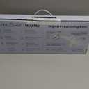 LUXE Bidet NEO 180 - Dual Nozzle, Self-Cleaning, Non-Electric Bidet Attachment for Toilet Seat, Adjustable Water Pressure, Rear & Feminine Wash, with Lever Control (White)