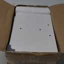 TUTOTAK Narrow Bookshelf, 8-Tier Bookcase, Spine Book Shelf for Small Space, Corner Standing Shelf for Living Room, Office, Study, Entryway, White BS06BW008