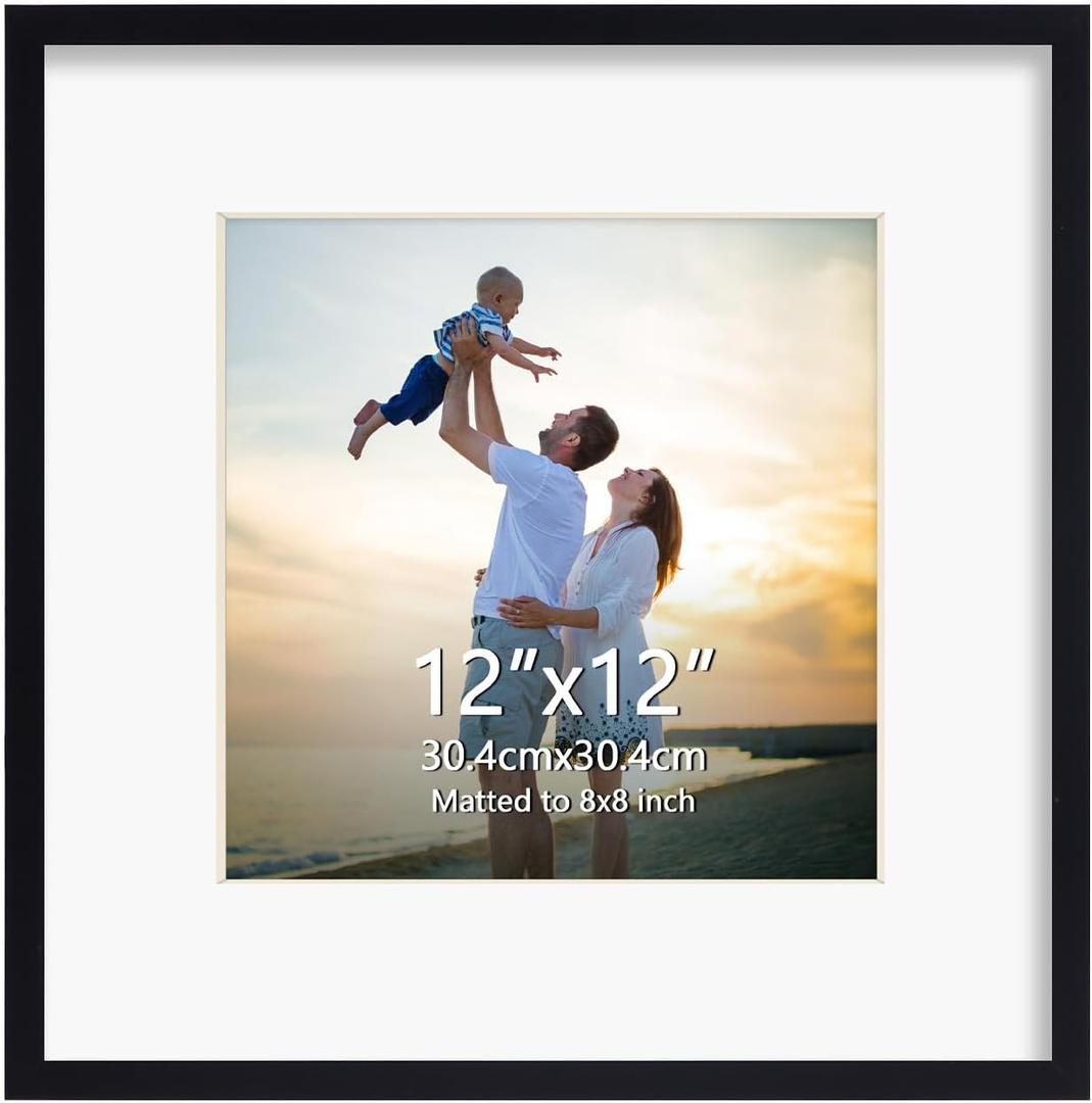 HOIKWO 12x12 Frame, 8x8 inches picture