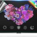 Anti Glare Film for TV 55 Inch Protector - Indoor & Outdoor TV Anti Glare Film - Prevents Glaring, Protects Screen and Reduces Blue Light for TV 55 Inches