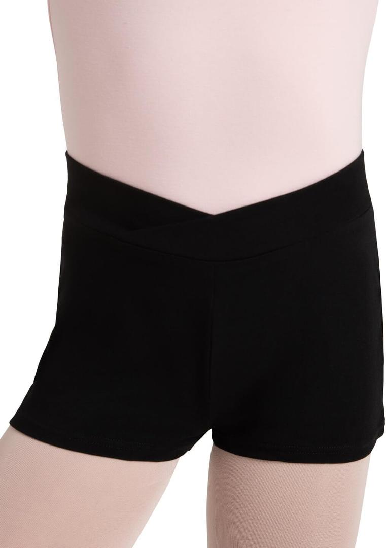 Capezio Girls' Big (7-16) Classic Boy Short (Black)