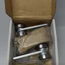 Trolley Assembly,2 Wheel Trolley Rollers for Use with 1-5/8" Wide and All 1-5/8" or Taller Strut Channel (Pack of 4)