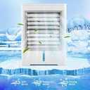 Portable Air Conditioners, Evaporative Air Cooler with 3 Speeds, USB Touch Personal Air Conditioner with 1/3/6H Timing, Mini Desktop Cooling Fan for Room Office Bedroom Camping Car Tent Desk Dorm