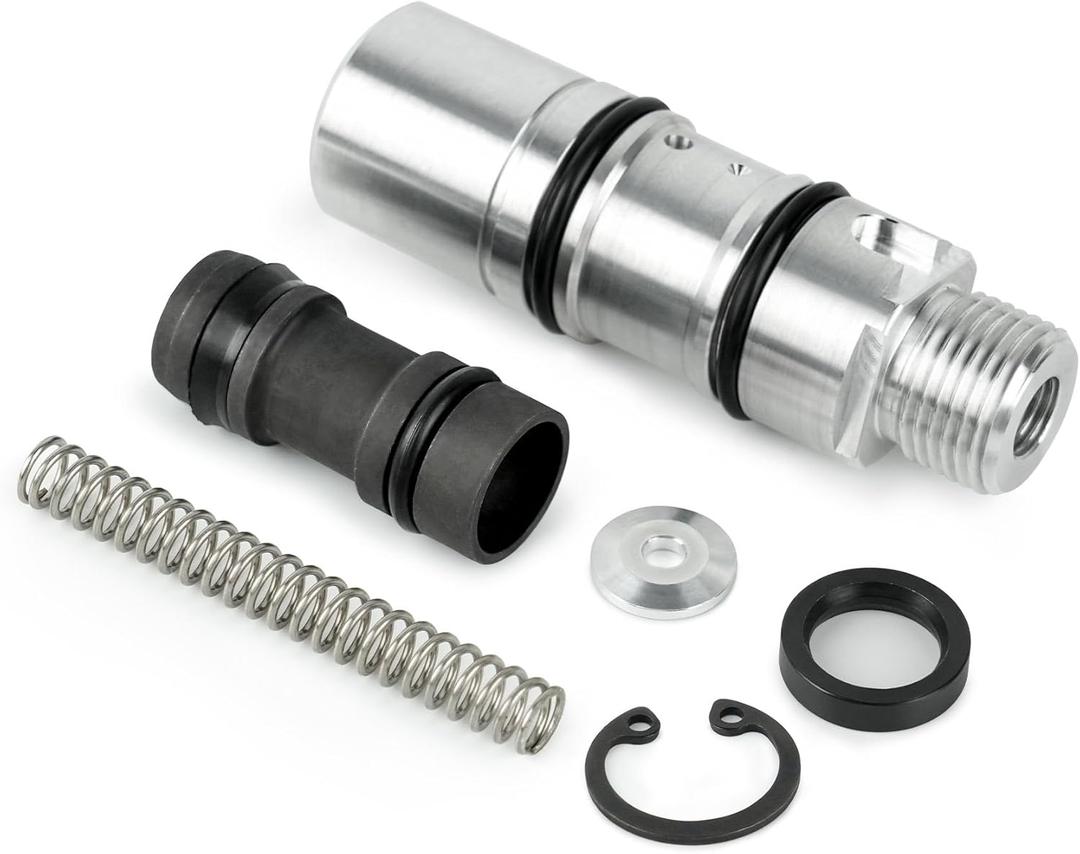 Rear Brake Master Cylinder Rebuild Kit for 1987-2017 Softail, 1987-2000 FXR,1991-2017 Dyna,1992-2007 Electra Glide/Tour Glide/Street Glide/Road Glide/Road King,1987-2003 Sportster,Replaces 42382-87