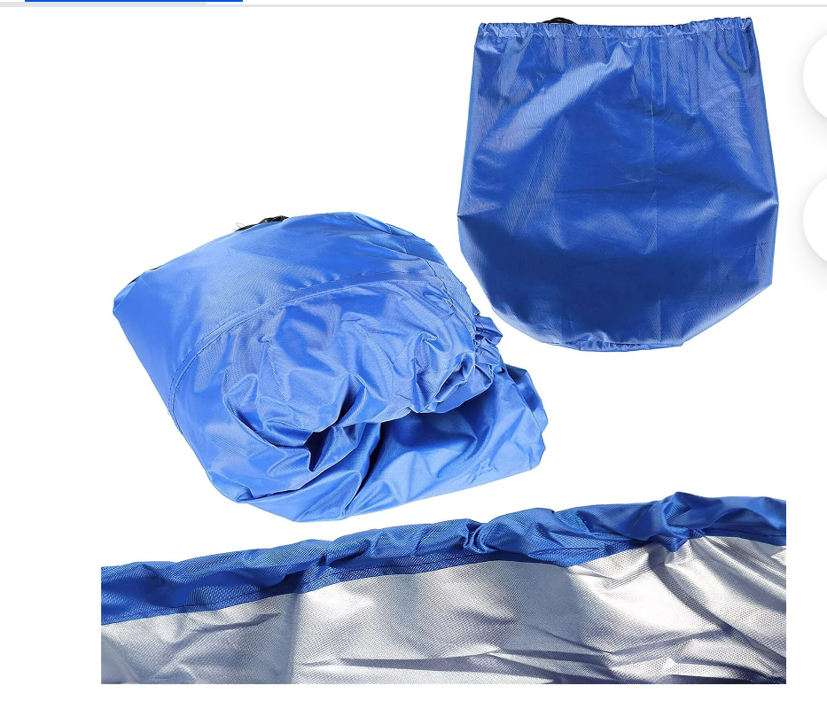 SEBLAFF  14FT 210D Heavy Duty Trailerable Jon Boat Cover Replacement for Jon Boats Beam Width up to 70in