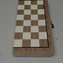 Wooden Chess Set,11.5 inch Magnetic Chess Board Folding Design with Storage Travel Chess Game for Kids, Adults and Family Game Night