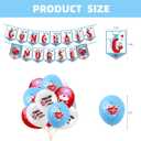 Nurse Graduation Party Decorations 2026, Nursing Graduation Party Supplies with Congrats Nurse Banner, Nurse Balloons, Nurse Cupcake Toppers for Nurses Week Decorations 2026