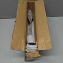 Floating Shelf Bracket Stainless Steel 12 Inch, 6 Pack Heavy Duty Shelf Brackets, Wall Shelf Bracket for DIY Decorative with Mounting Hardware