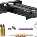 Longer Laser Engraver Rotary Roller, Y-axis Laser Engraver Attachment 360 Rotation, a Good Partner for Laser Engraving Machine Compatible with Other Brands of Engraver