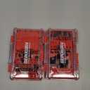 Geinxurn 107Pieces Impact Screwdriver Bits Set, Magnetic S2 Steel 1/23Phillips/Square/Torx/Slotted/Hex/Pozi Bits Tips and Impact Bit Holder with Storage Box Case