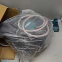 AYURA Retractable Garden Hose Reel 100 ft x 1/2 inch with Pro Metal Shaft, Heavy Duty Automatic Garden Hose Reels with Kink-Free Rewind and Lock at Any Length, Wall Mount Water Hose Reel for Outside (Green)