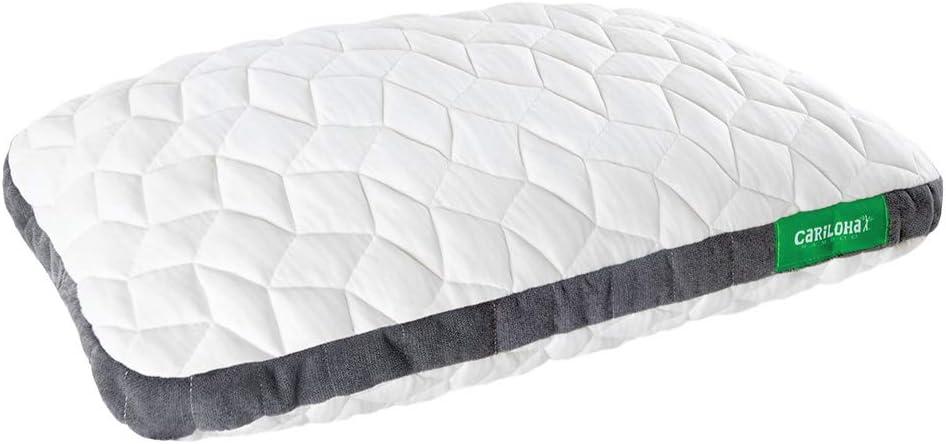 Cariloha Universal & Adjustable Flex Pillow | White | Standard | 32"x20" | Viscose Material | Naturally breathable, Hypoallergenic, & Moisture wicking