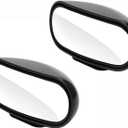 Blind Spot Mirror for Car 2 Pack, Adjustable Convex Wide-Angle Blindspot Mirrors, 360 Rotatable Small Stick-On Blind Side Mirror for Cars, SUVs & Trucks