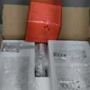 Semi Flush Mount Ceiling Light 3-Light Brushed Nickel Flush Mount Ceiling Light Fixtures with Clear Glass Shade, Modern Kitchen Ceiling Light for Bedroom Stairs Porch Hallway Entryway