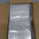 Spartan Industrial - 4 X 7 (1000 Count) 2 Mil Clear Reclosable Zip Plastic Poly Bags with Resealable Lock Seal Zipper