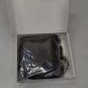 FESHFEN Human Messy Buns - 100% Human Hair Bun Real Scrunchies Hair Pieces Ponytail Extensions Wavy Tousled Updo Chignon Hairpieces for Women, Dark Brown