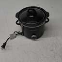 Crockpot 2-Quart Classic Slow Cooker Small Slow Cooker Black
