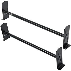 VEVOR Van Ladder Racks, 47.2/in-78.7/in Adjustable Van Roof Racks, 500 lbs Capacity Alloy Steel Ladder Racks for Van, Rain Gutter Racks Compatible with Full-Size Vans, 2 Pcs White