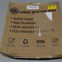 Large Silicone Mat, 48"x32"(120cmx80cm) Silicone Mats for Kitchen Counter, Non-Slip Heat Resistant Mat, Kitchen Counter Mat, Waterproof Countertop Protector for Craft, Light Brown