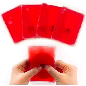 2 x Reusable Click Instant Heat Packs, Pocket Hand Warmers, Snap It Hot/Cold Gel Heating Pad for Adults & Kids, Instant Hot Pad, Hot Compress, Hand Click Gel Warmers for Body