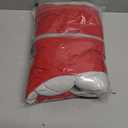 AOFITEE Dog Coat, Warm Dog Winter Coat, Reflective Cold Weather Dogs Puffer Jacket with Harness Built in, Waterproof Pet Fleece Vest Snowsuit for Small Medium Large Dogs, Christmas Red L