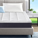 ELEMUSE Adults 5 Inches Cooling Gel Memory Foam Full Medium Firm Pillowtop, Full