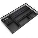 Drawer Organizer, Desk Organizer, Black Metal Mesh Drawer, Desk Drawer Organizer for Home Office and School,11.02X 6.10 X 1.38 Inch,Black