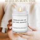 Bride to Be Candle Gift Funny Bridal Shower Gifts for Her, Engagement Scented Jar Candle for Women, Wedding Gift for Couples, Bachelorette Party Favor